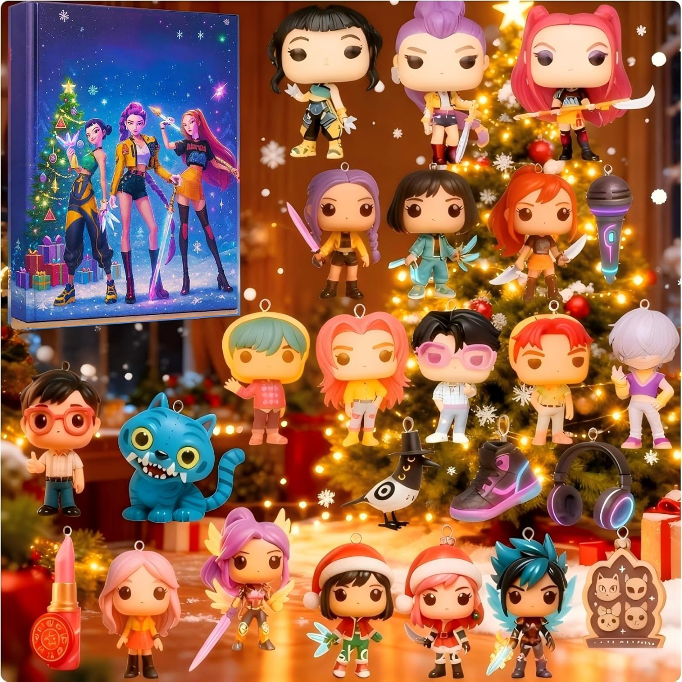 Calendario de Adviento 3D Cazadores de demonios 24 PCS